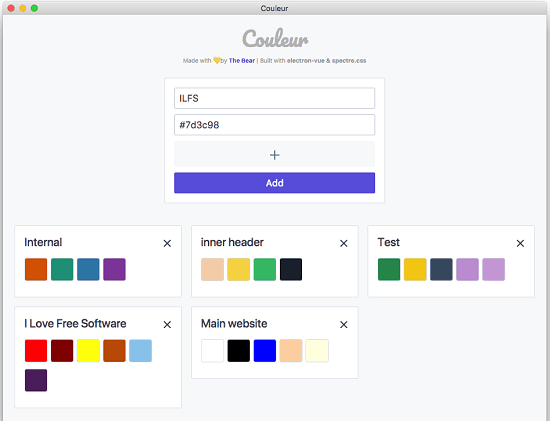 How To Create Pallete In Colorpicker Mac App